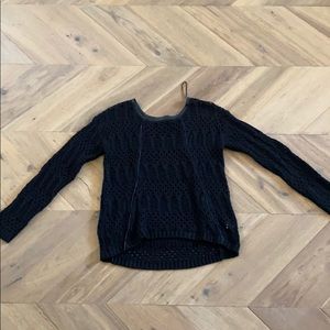 Trouve cut black sweater M
